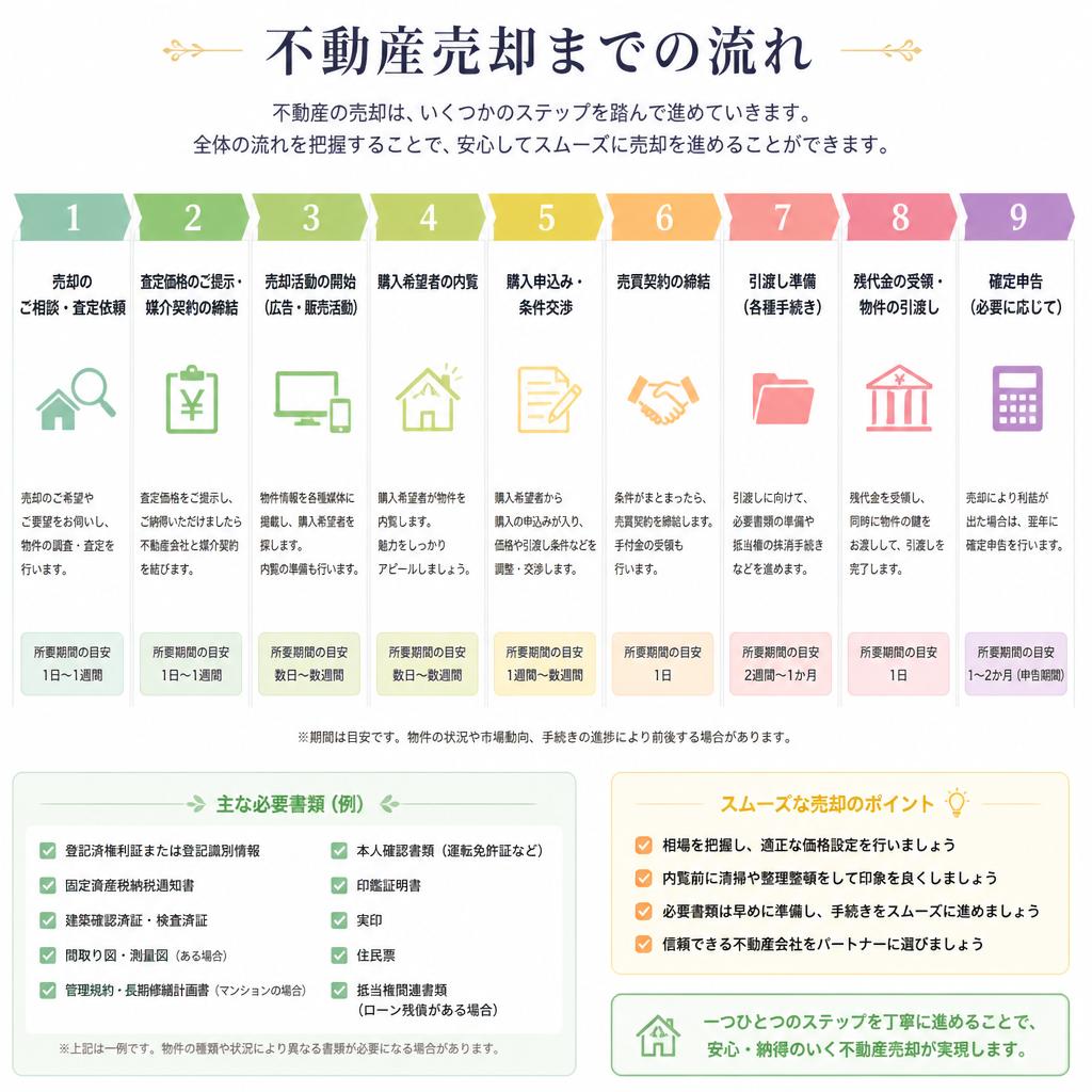 買取手続きの流れ